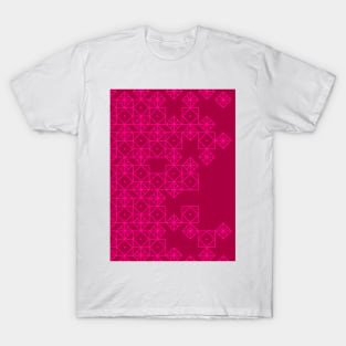 Geometric pink T-Shirt